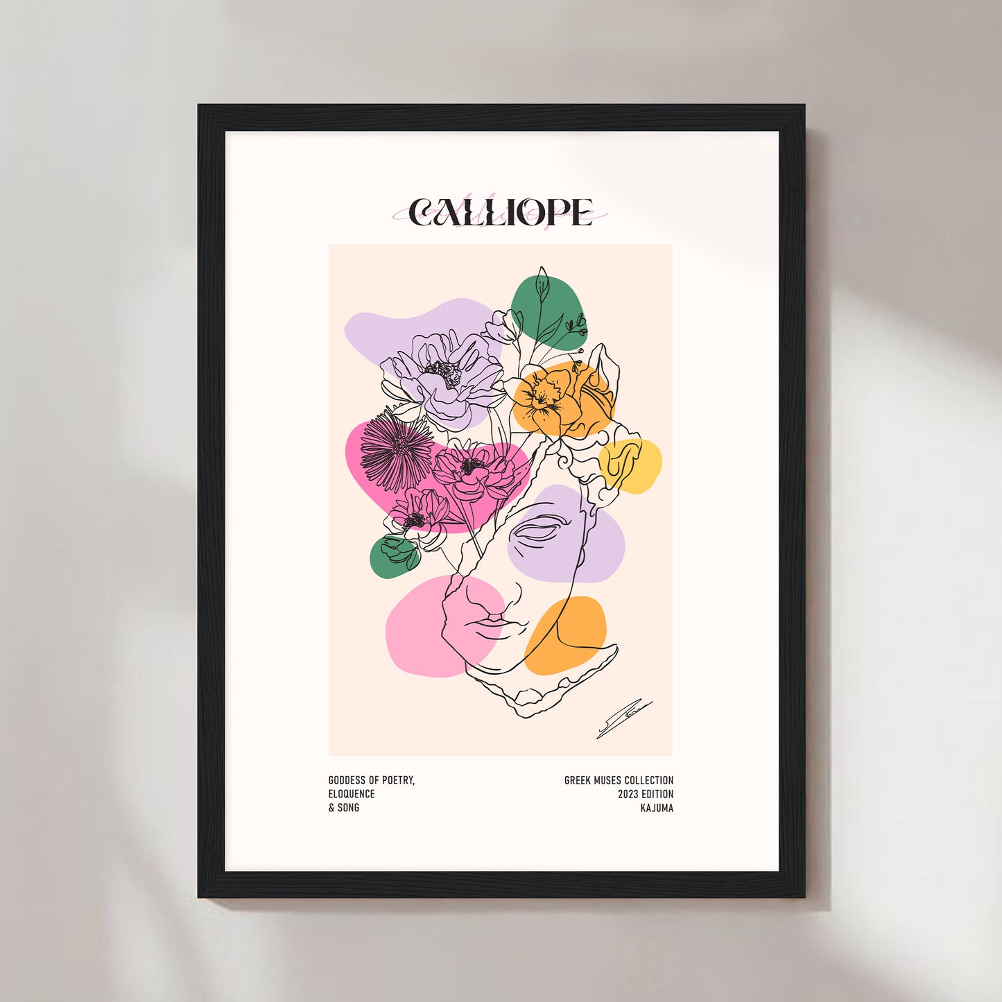 Calliope, goddess of poetry