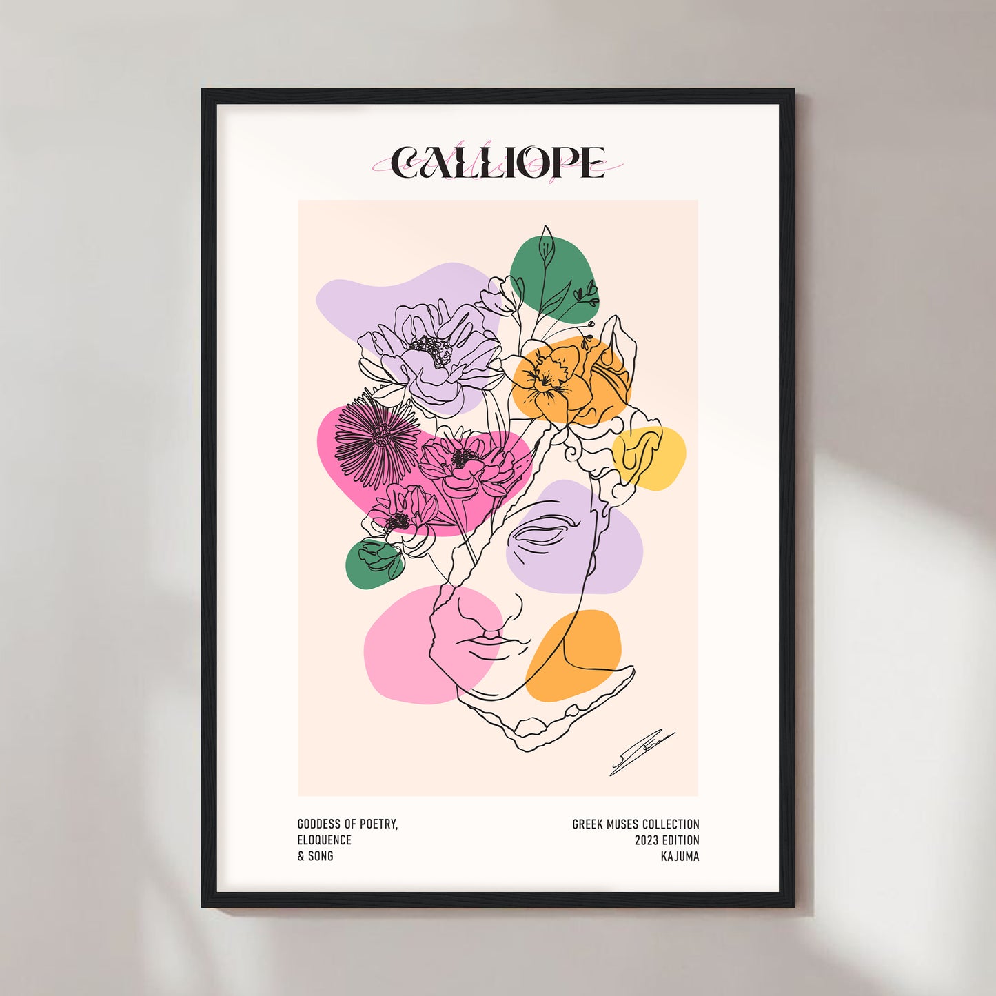 Calliope, goddess of poetry