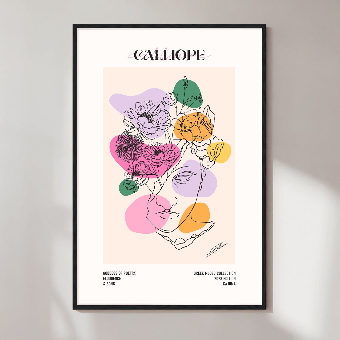 Calliope, goddess of poetry