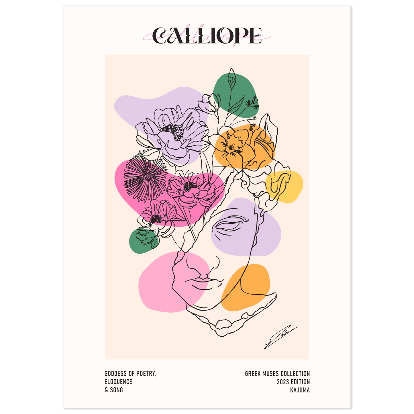 Calliope, goddess of poetry