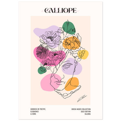 Calliope, goddess of poetry