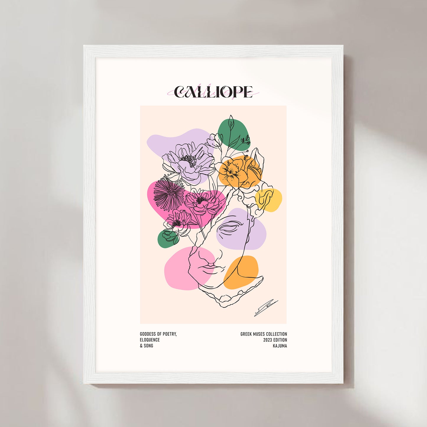 Calliope, goddess of poetry