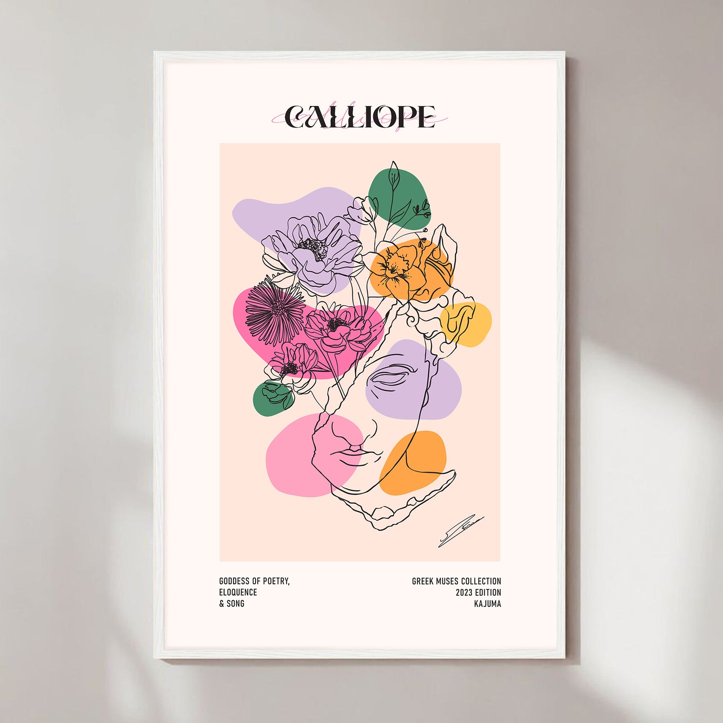 Calliope, goddess of poetry