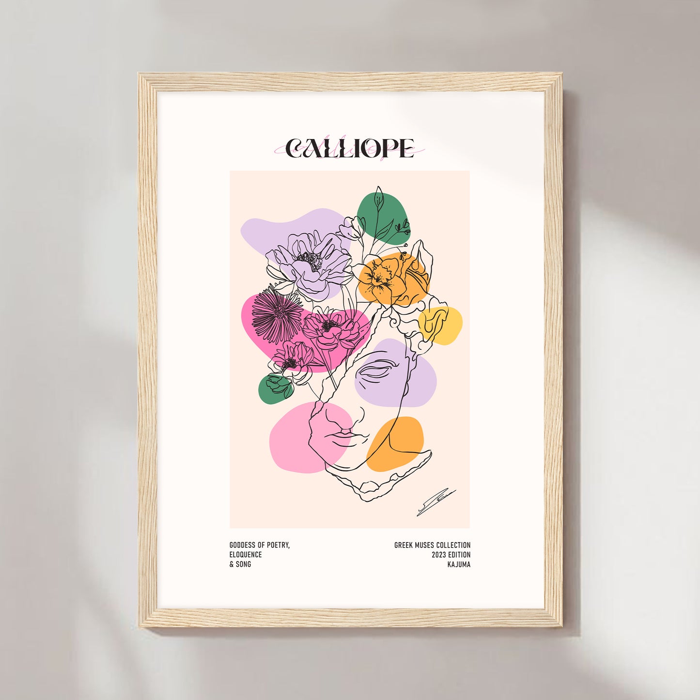 Calliope, goddess of poetry